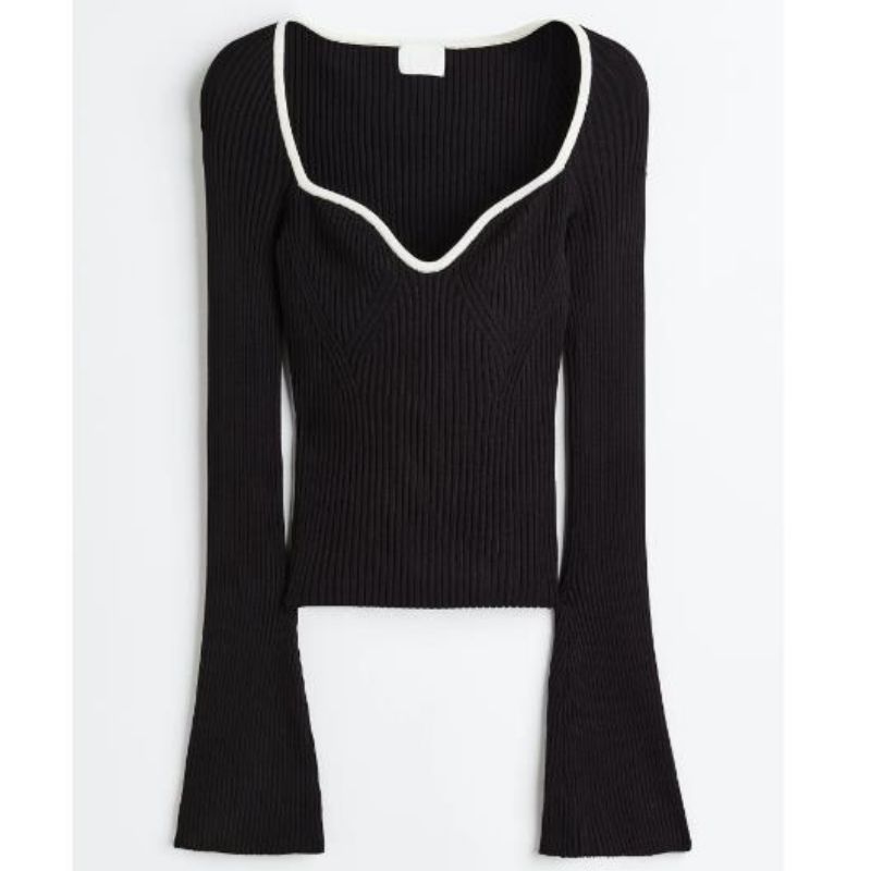 Fashion Wide Collar Tops πλεκτά βασικά πουλόβερ λεπτό μακρύ μανίκι για τις γυναίκες