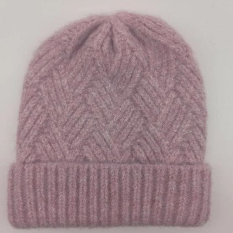 Ζεστό χειμερινό μείγμα μόδας καλώδιο επίπεδη πλέξιμο καπέλο